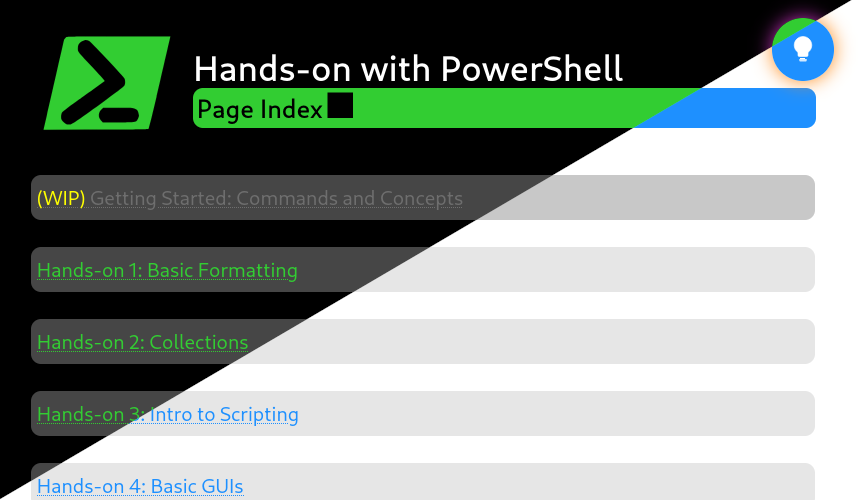 Hands-on with PowerShell tutorial